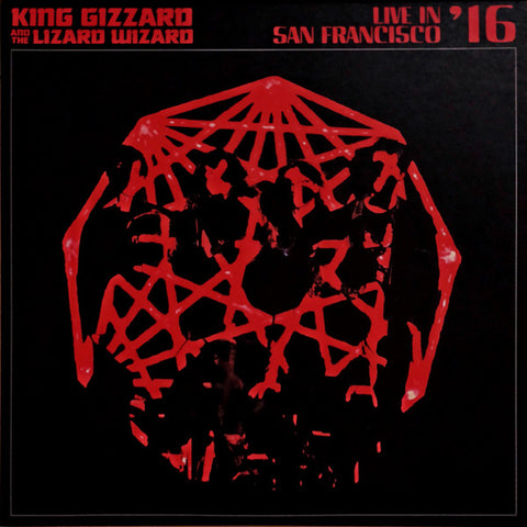 King Gizzard And The Lizard Wizard – Live In San Francisco '16 - 2 x RECYCLED ECO-WAX COLOURED VINYL LP SET