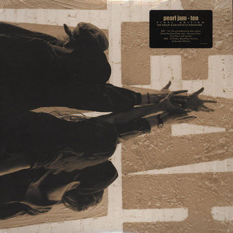 Pearl Jam – Ten - 2 x 180 GRAM VINYL LP SET - AUDIOPHILE PRESSING