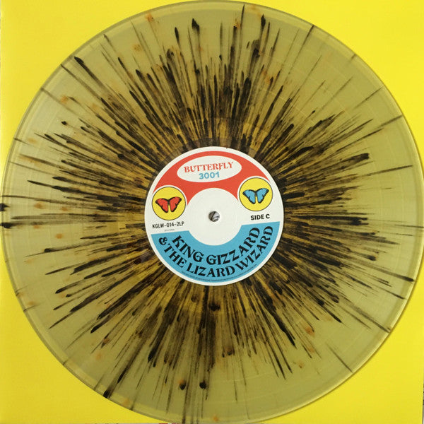 King Gizzard And The Lizard Wizard – Butterfly 3001 - 2 x GLASSWING COLOURED VINYL LP SET