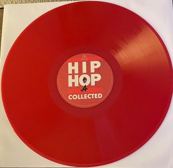 Hip Hop Collected - NUMBERED, 2 x RED & WHITE COLOURED VINYL 180 GRAM LP SET