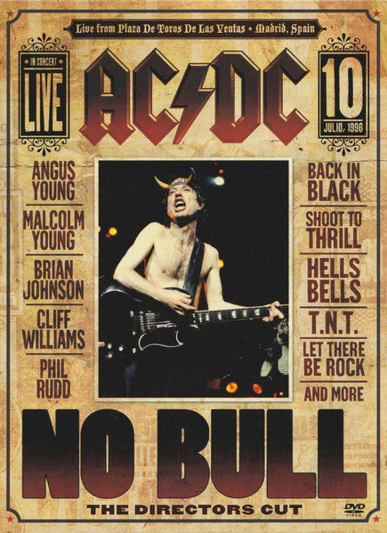 AC/DC – No Bull (The Directors Cut) DVD