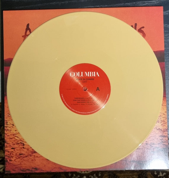 Alice In Chains - Dirt - 2 X YELLOW COLOURED VINYL LP SET