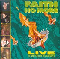 Faith No More Live At The Brixton Academy CARD COVER CD