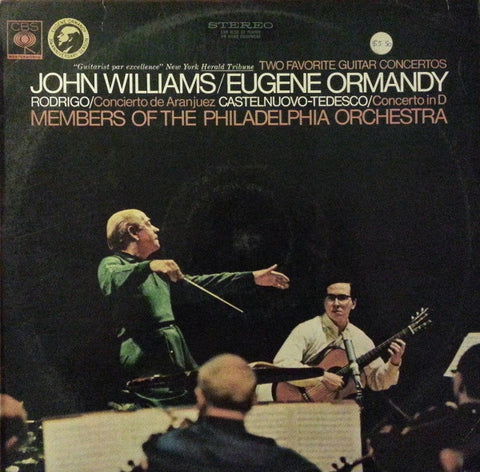 John Williams/Eugene Ormandy Two Favorite Guitar Concertos CARD COVER CD