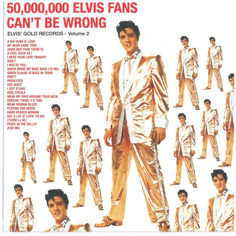 Elvis Presley Elvis' Gold Records Vol 2 Card Cover CD