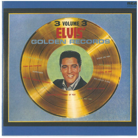 Elvis Presley Elvis' Golden Records Vol 3 Card Cover CD