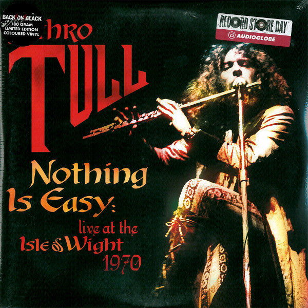 Jethro Tull - Nothing Is Easy : Live At The Isle Of Wight 1970 2 x ORANGE/BROWN VINYL LP SET (used)