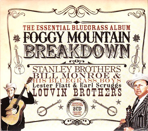 Foggy Mountain Breakdown - The Essential Bluegrass Album Various - 2 x  CD SET