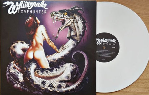 Whitesnake - Lovehunter - WHITE COLOURED VINYL LP (used) LIMITED EDITION