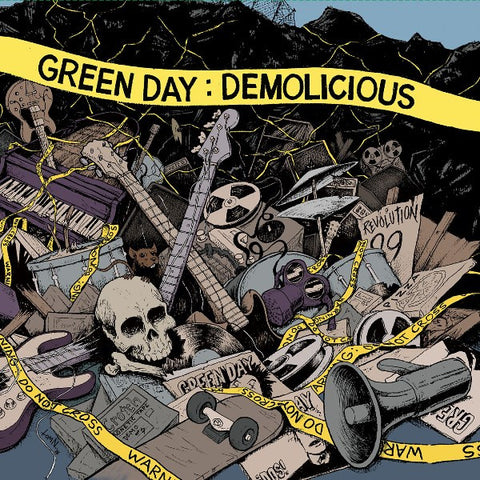Green Day - Demolicious 2 x CLEAR VINYL LP SET (used)