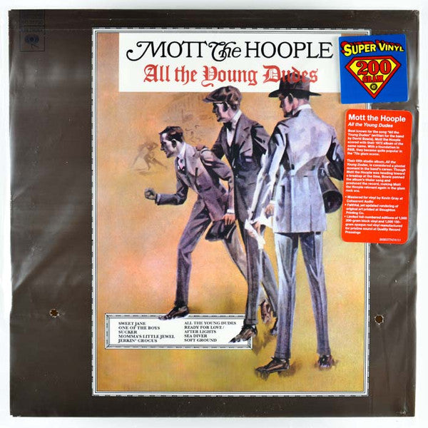 Mott The Hoople - All The Young Dudes - VINYL LP - NUMBERED AUDIOPHILE EDITION (used)