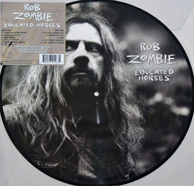 Rob Zombie - Educated Horses ORIGINAL 12" PICTURE DISC (used)