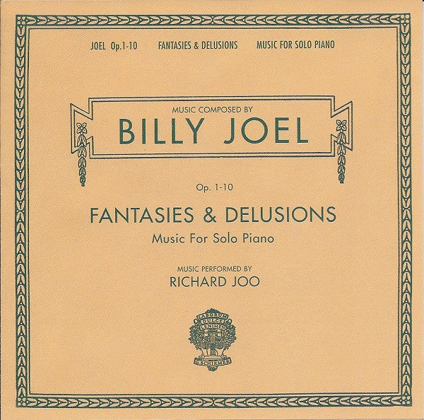 Billy Joel - Fantasies & Delusions Card Cover CD