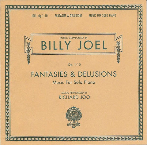 Billy Joel - Fantasies & Delusions Card Cover CD