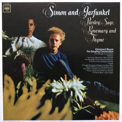 Simon and Garfunkel Parsley, Sage, Rosemary And Thyme card cover CD