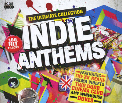 Indie Anthems - Various - 5 x CD SET