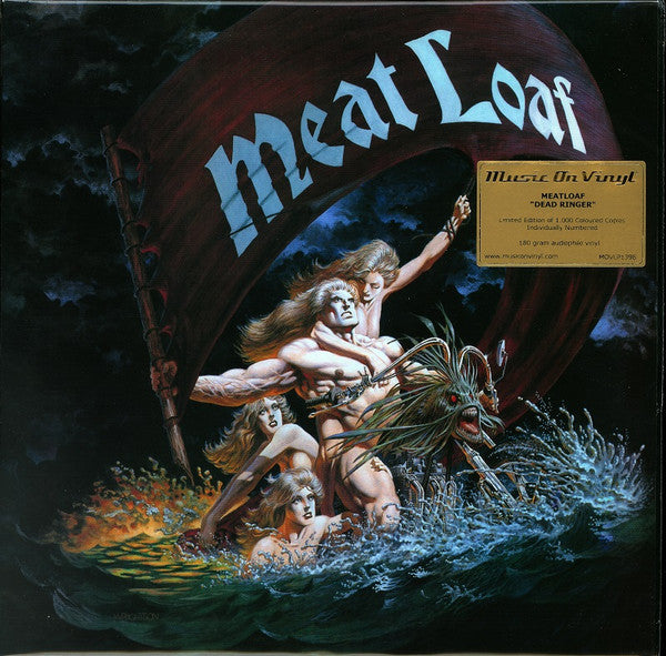 Meat Loaf - Dead Ringer - MARBLED ORANGE COLOURED VINYL LP (used)