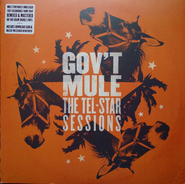 Gov't Mule ‎– The Telstar Sessions 2 x 180 GRAM VINYL LP SET (used)