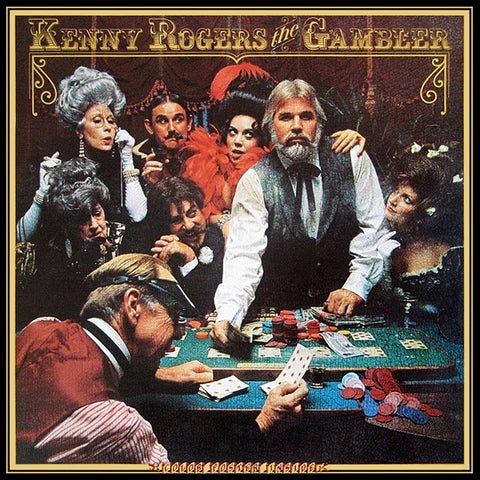 Kenny Rogers The Gambler CARD COVER CD
