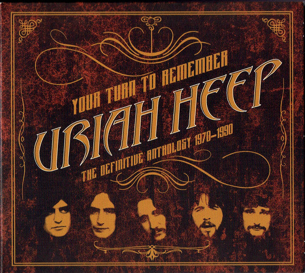 Uriah Heep Your Turn To Remember · The Definitive Anthology 1970–1990 2 x CD