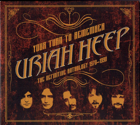 Uriah Heep Your Turn To Remember · The Definitive Anthology 1970–1990 2 x CD