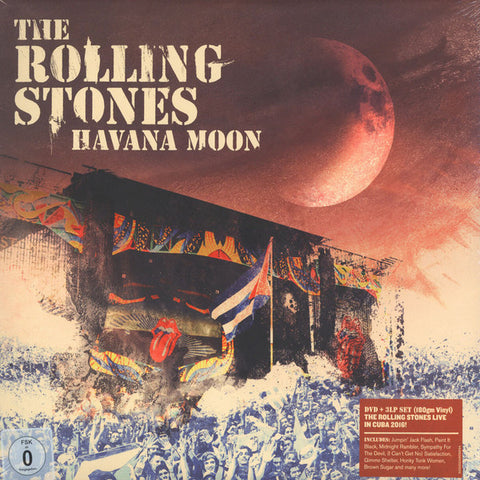 The Rolling Stones - Havana Moon 3 x VINYL LP PLUS DVD SET (used)