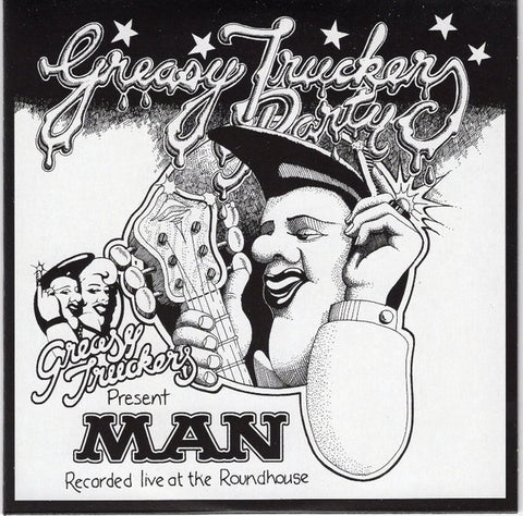 Man – Greasy Truckers Present Man CARD COVER CD