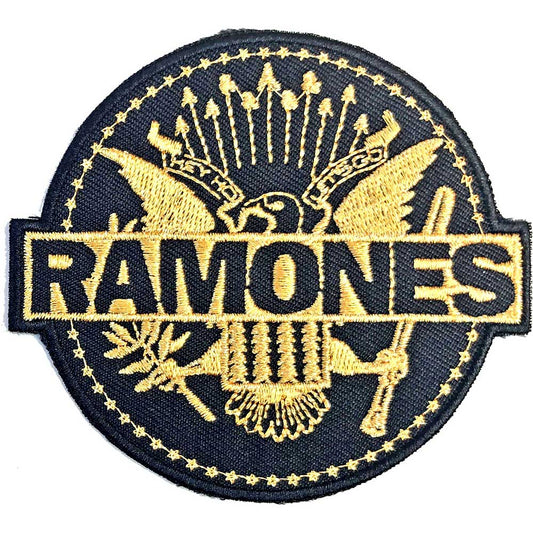 RAMONES PATCH: GOLD SEAL RAPAT07