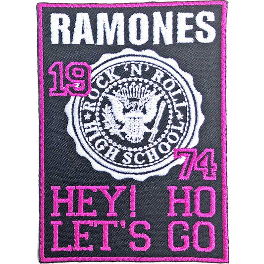 RAMONES PATCH: HIGH SCHOOL