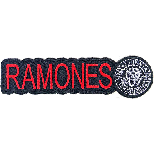 RAMONES PATCH: LOGO & SEAL