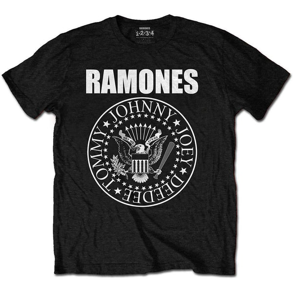 RAMONES T-SHIRT: PRESIDENTIAL SEAL XL (RP) RATSP01MB04