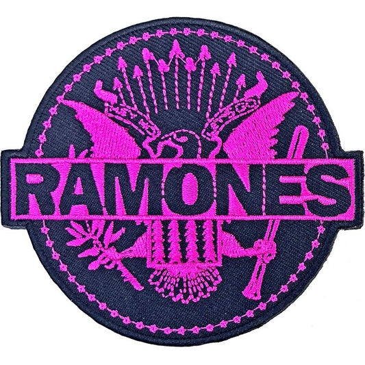 RAMONES PATCH: PINK SEAL