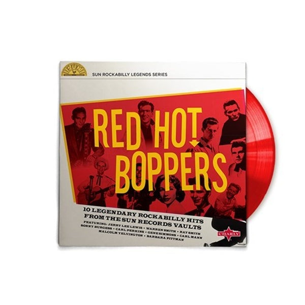 Red Hot Boppers - Various RED COLOURED VINYL 10"