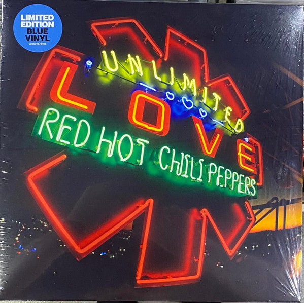 Red Hot Chili Peppers - Unlimited Love - 2 x BLUE COLOURED VINYL LP SET