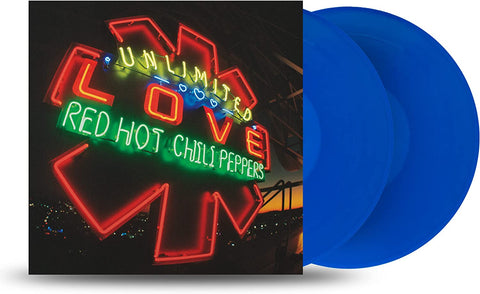 Red Hot Chili Peppers - Unlimited Love - 2 x BLUE COLOURED VINYL LP SET