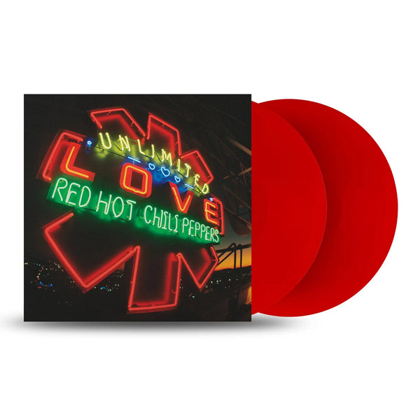 Red Hot Chili Peppers Unlimited Love 2 x RED COLOURED VINYL LP SET - RECORD SHOP EXCLUSIVE