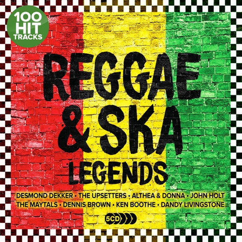 Reggae & Ska Legends Ultimate 100 Hit Tracks Various 5 x CD SET