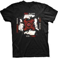 RED HOT CHILI PEPPERS T-SHIRT: BLOOD/SUGAR/SEX/MAGIC SMALL RHCPTS07MB01