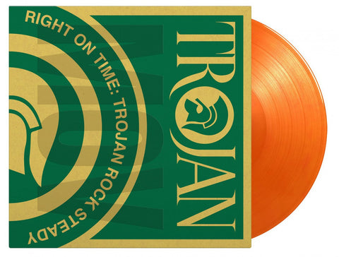 Right On Time: Trojan Rock Steady 2 x ORANGE COLOURED VINYL 180 GRAM LP SET