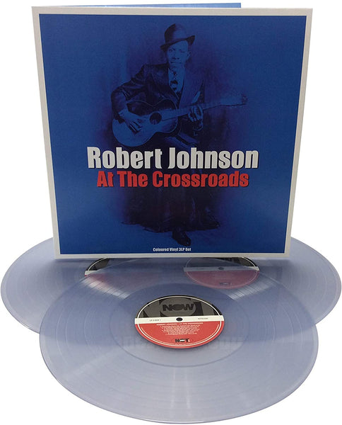 Robert Johnson ‎– At The Crossroads 3 x CLEAR COLOURED VINYL LP SET