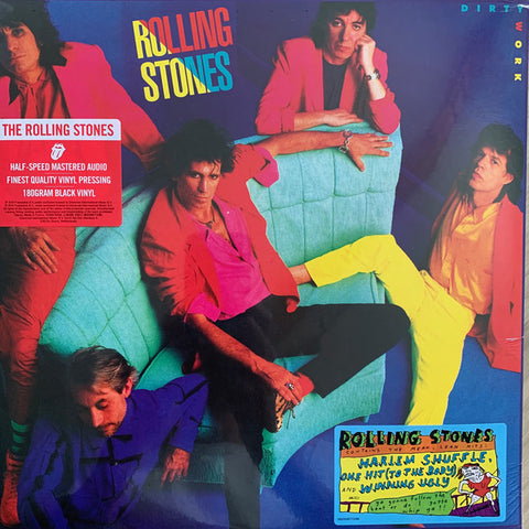 Rolling Stones ‎– Dirty Work - 180 GRAM VINYL LP