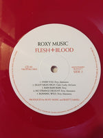 Roxy Music – Flesh + Blood - RED COLOURED VINYL 180 GRAM LP - NEW