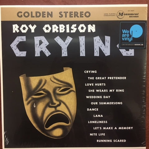 Roy Orbison ‎– Crying VINYL LP