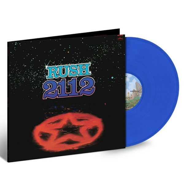 Rush 2112 BLUE VINYL LP (UNIVERSAL)