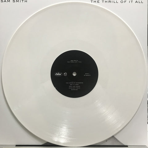 Sam Smith ‎– The Thrill Of It All - WHITE COLOURED VINYL LP