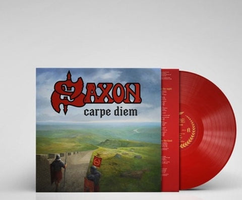 Saxon  Carpe Diem - RED COLOURED VINYL LP Limited Edition