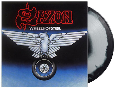 Saxon Wheels of Steel SWIRL COLOURED VINYL LP