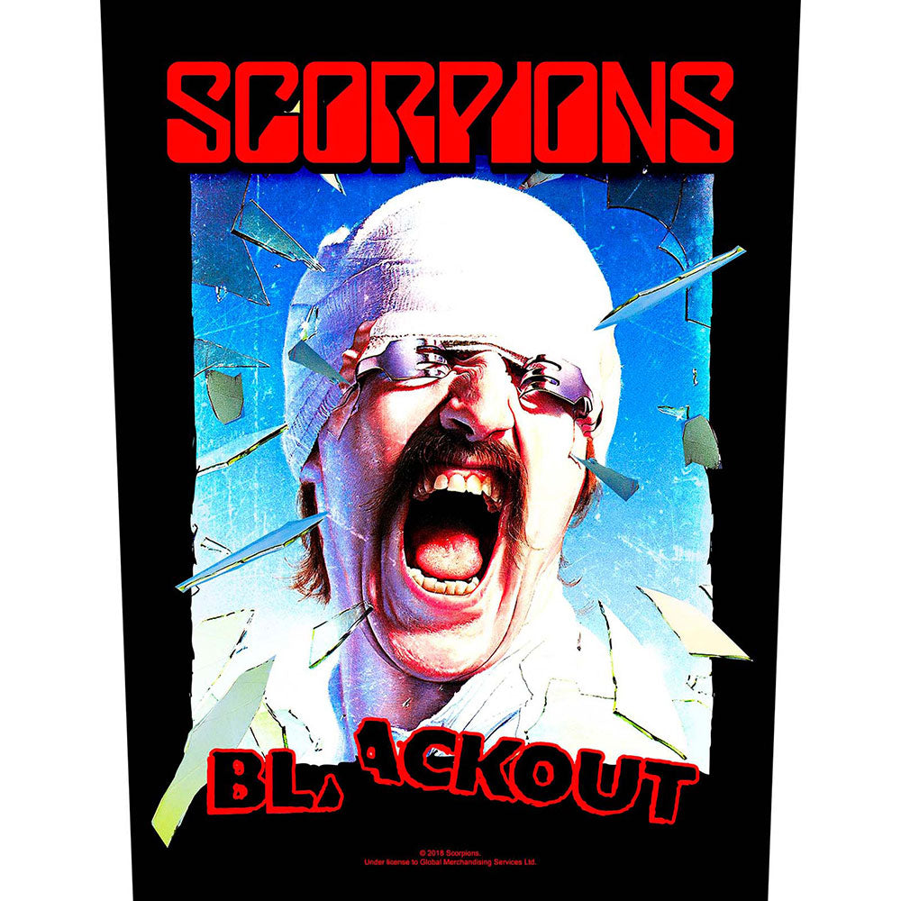 SCORPIONS PATCH BLACKOUT