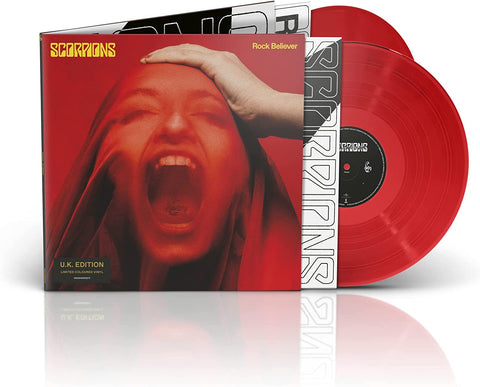Scorpions – Rock Believer 2 x RED COLOURED VINYL LP SET