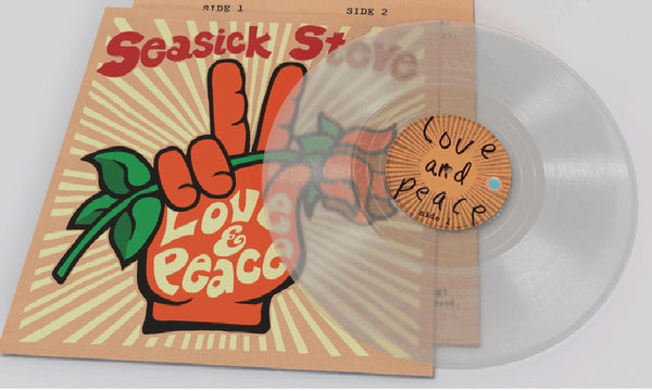 Seasick Steve Love & Peace CLEAR COLOURED VINYL LP